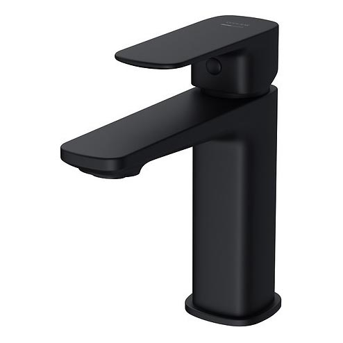 Cersanit S951-390 - Grifo de lavabo LARGA 16,3 cm negro