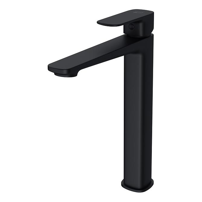 Cersanit S951-391 - Grifo de lavabo LARGA 29,5 cm negro