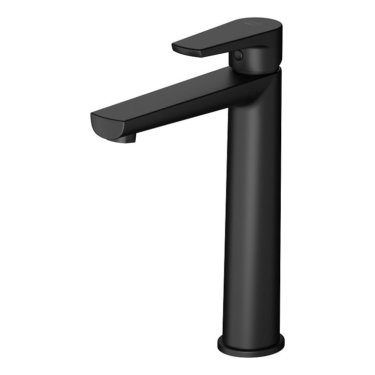 Cersanit S951-585 - Grifo de lavabo MODUO 27,2 cm negro