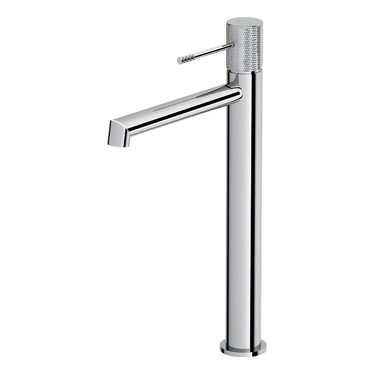 Cersanit S951-592 - Grifo de lavabo ZEN 32,2 cm cromo brillante