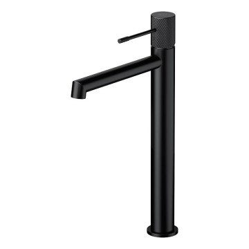 Cersanit S951-596 - Grifo de lavabo ZEN 32,2 cm negro