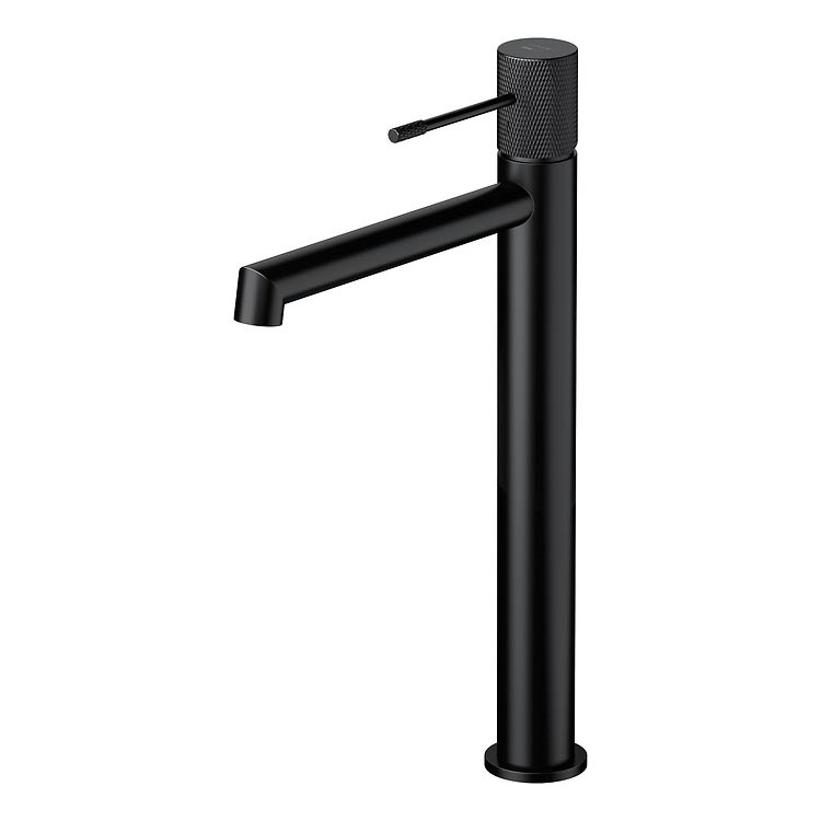 Cersanit S951-596 - Grifo de lavabo ZEN 32,2 cm negro