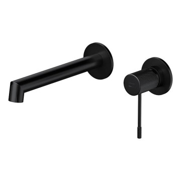 Cersanit S951-597 - Grifo de lavabo para instalación empotrada ZEN negro
