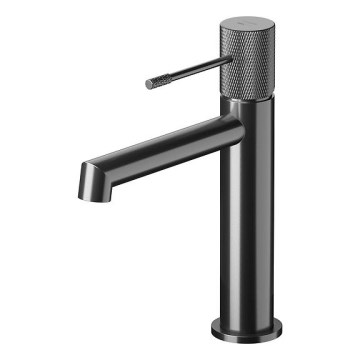 Cersanit S951-598 - Grifo de lavabo ZEN 20 cm negro