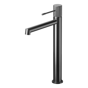 Cersanit S951-599 - Grifo de lavabo ZEN 32,2 cm negro