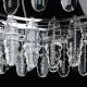 CHIARO - Lámpara de araña de luces de cristal CLARISSA 11xE14/40W/230V