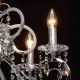 CHIARO - Lámpara de araña SUZANNE 6xE14/40W/230V