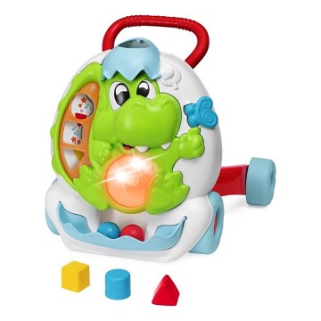 Chicco - Andador para bebé con actividades y sonidos 2en1 DINO 2xAA