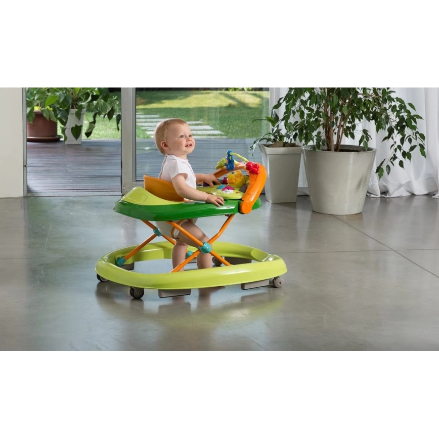 Chicco - Andador para bebés WALKY TALKY 2xAA Verde