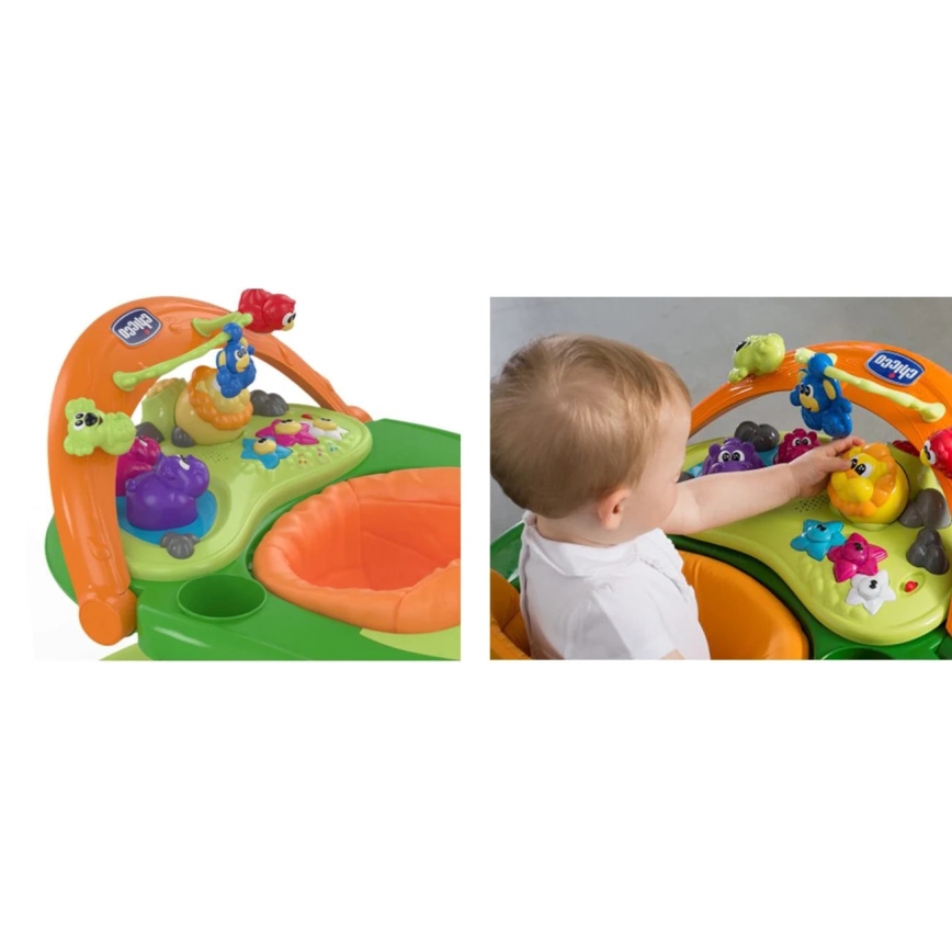 Chicco - Andador para bebés WALKY TALKY 2xAA Verde