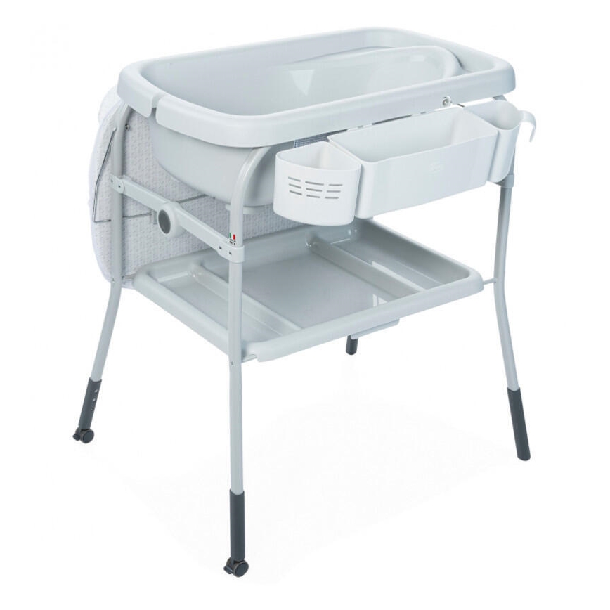 Chicco - Cambiador con bañera CUDDLE&BUBBLE gris
