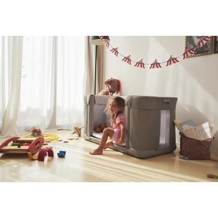 Chicco - Cuna para bebé 3en1 3v1 NEXT2ME FOREVER gris claro