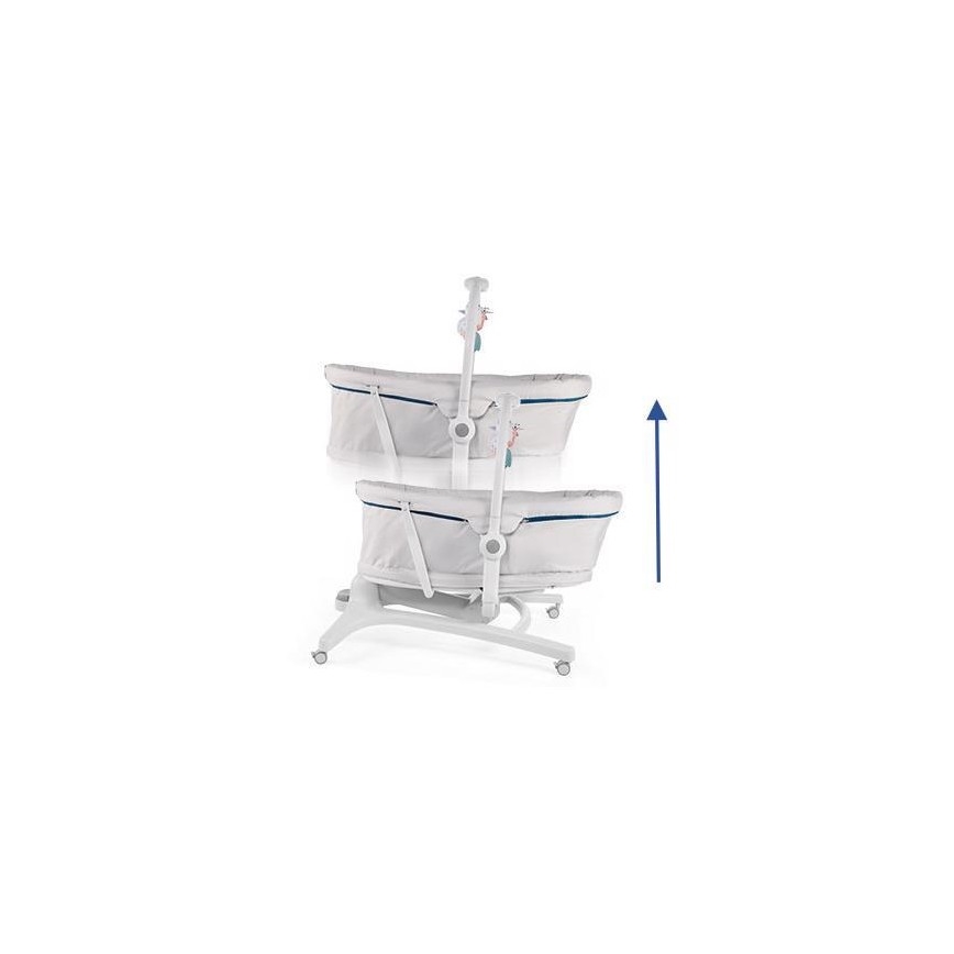 Chicco - Cuna para bebé 4en1 BABY HUG blanco