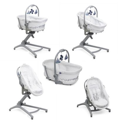 Chicco - Cuna para bebé 5en1 BABY HUG PRO blanco