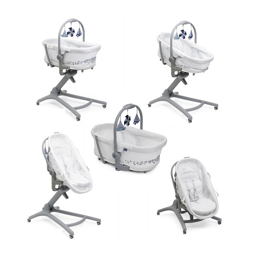 Chicco - Cuna para bebé 5en1 BABY HUG PRO blanco