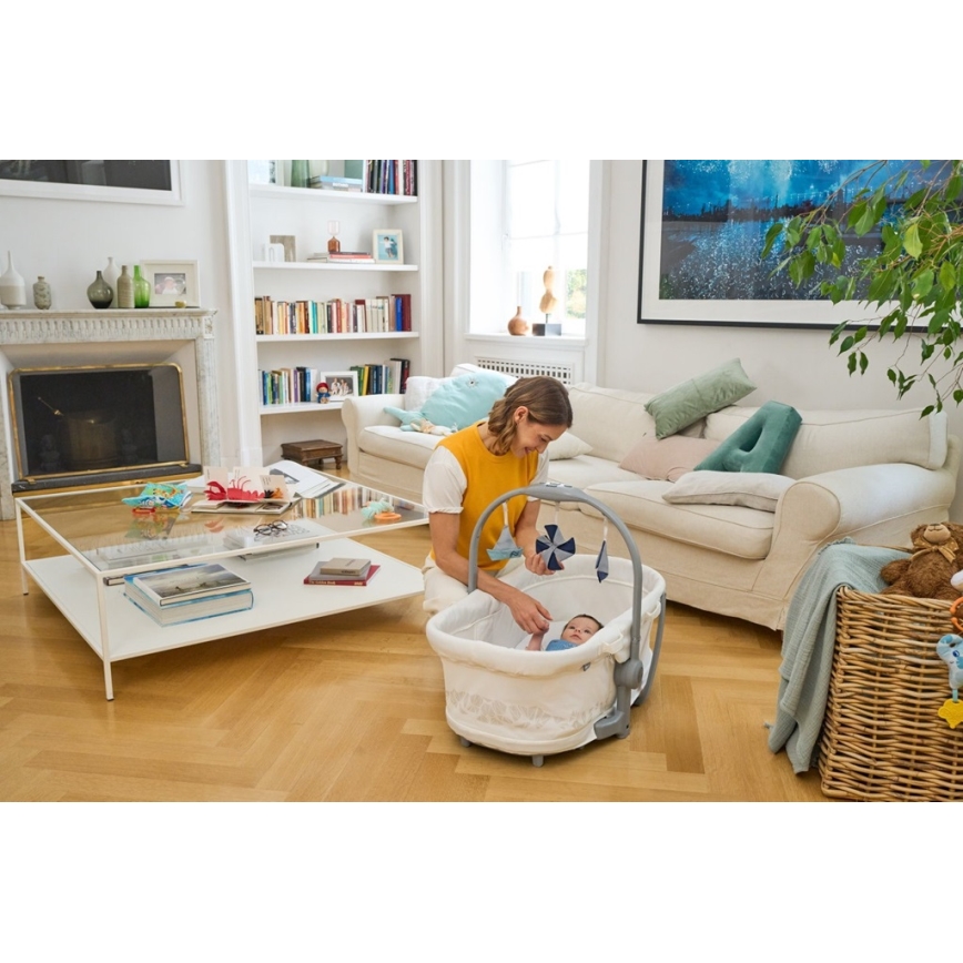 Chicco - Cuna para bebé 5en1 BABY HUG PRO blanco