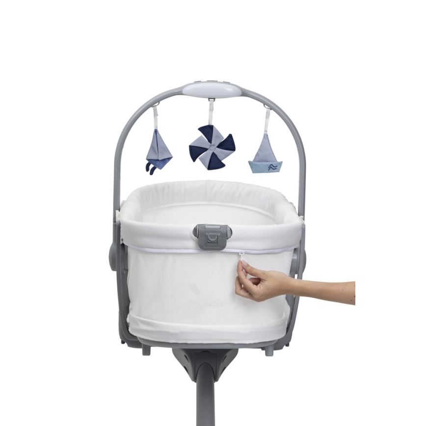 Chicco - Cuna para bebé 5en1 BABY HUG PRO blanco
