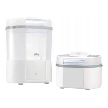 Chicco - Esterilizador y secador eléctrico a vapor 2en1