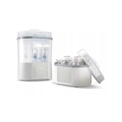Chicco - Esterilizador y secador eléctrico a vapor 2en1