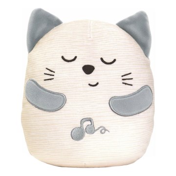 Chicco - Juguete interactivo de peluche con forma de gato 3xAAA