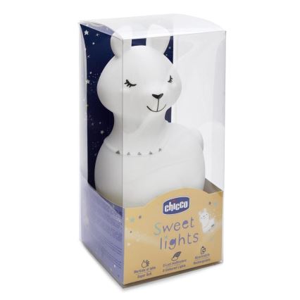 Chicco - Lámpara de noche para niños SWEET LIGHTS llama