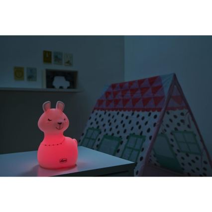 Chicco - Lámpara de noche para niños SWEET LIGHTS llama