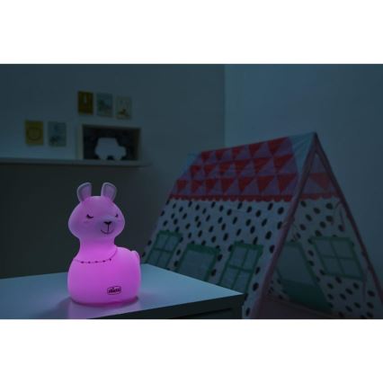 Chicco - Lámpara de noche para niños SWEET LIGHTS llama