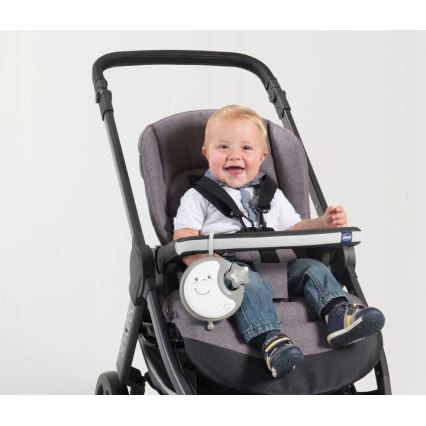 Chicco - Móvil de cuna con melodía 3en1 NEXT2DREAMS 3xAA gris