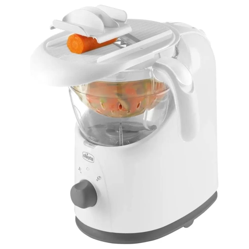 Chicco - Olla de vapor y blender 4en1 EASY MEAL
