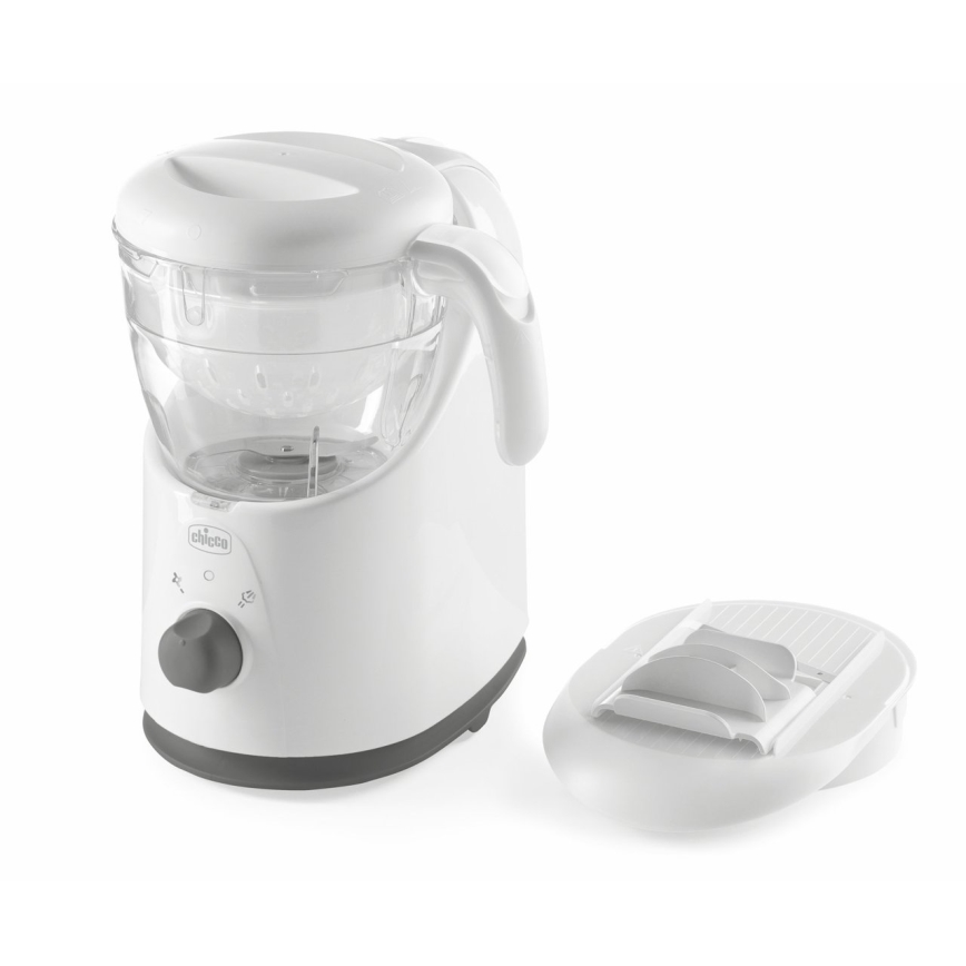 Chicco - Olla de vapor y blender 4en1 EASY MEAL