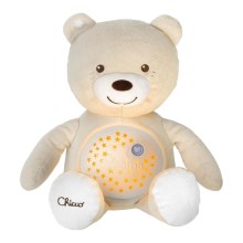 Chicco - Proyector con melodía BABY BEAR 3xAAA beige