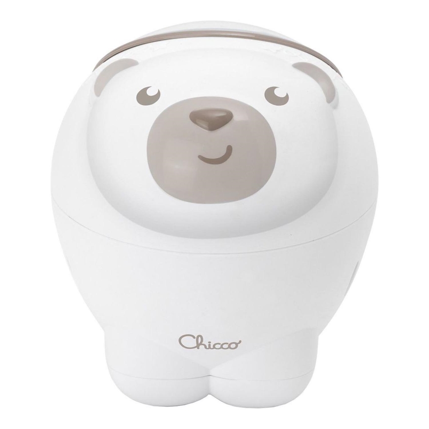 Chicco - Proyector infantil 2en1 POLAR BEAR 3xAA beige