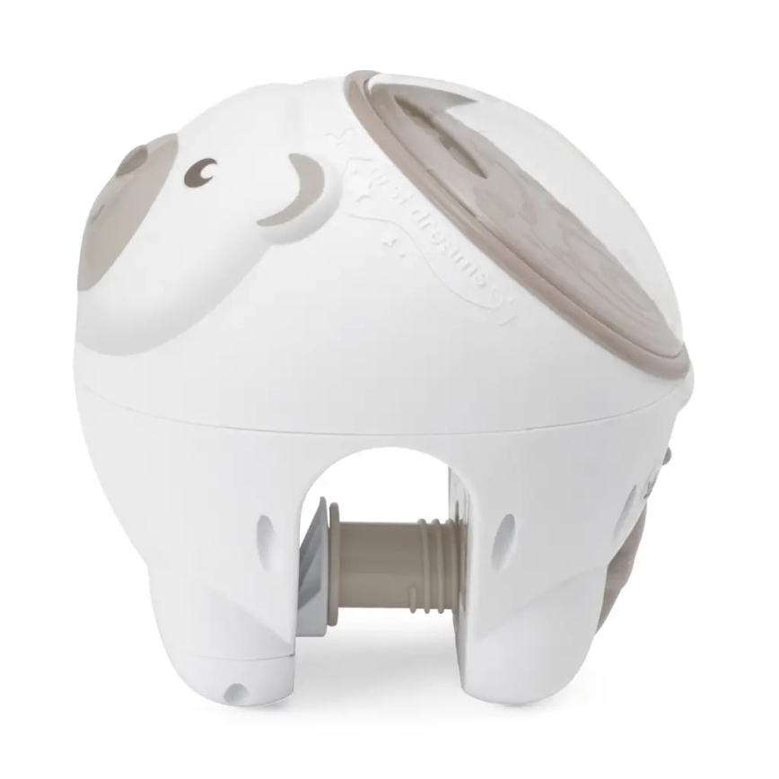 Chicco - Proyector infantil 2en1 POLAR BEAR 3xAA beige