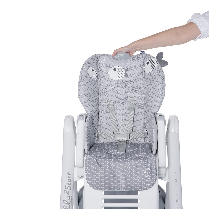 Chicco - Silla de comedor para niños Polly2Start - Dots