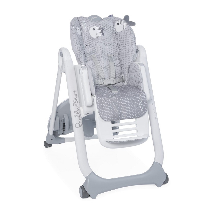 Chicco - Silla de comedor para niños Polly2Start - Dots