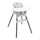 Chicco - Silla de comedor para niños ZEST 3en1 blanco/gris