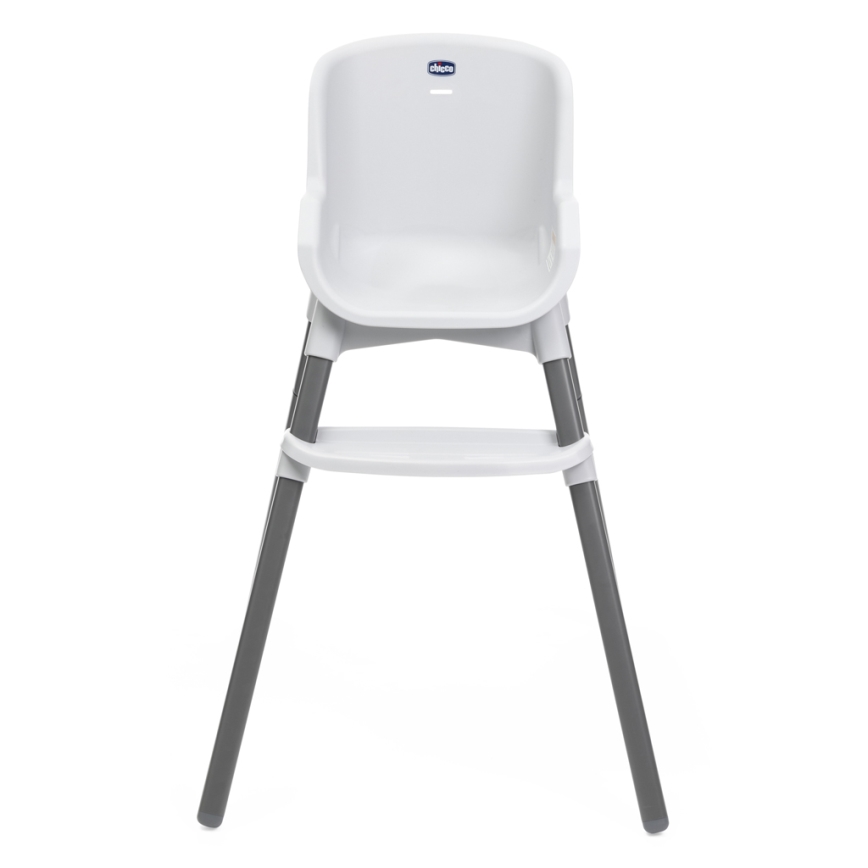 Chicco - Silla de comedor para niños ZEST 3en1 blanco/gris