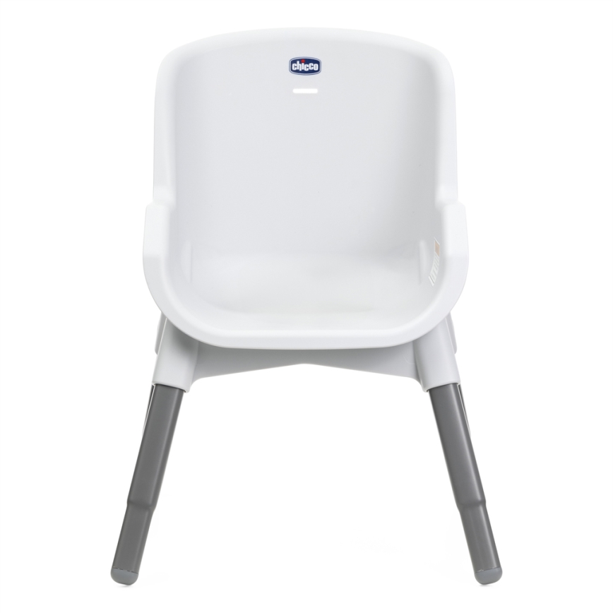 Chicco - Silla de comedor para niños ZEST 3en1 blanco/gris