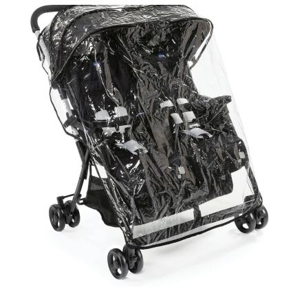 Chicco - Silla de paseo para gemelos OHLALA TWIN Black Noche negro