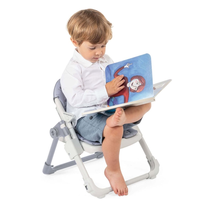 Chicco - Silla elevadora portátil para niños CHAIRY azul