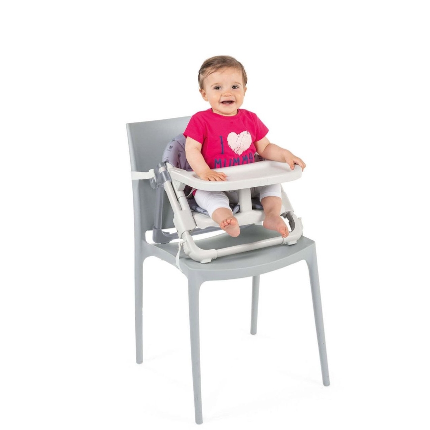 Chicco - Silla elevadora portátil para niños CHAIRY azul