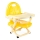 Chicco - Silla elevadora portátil para niños POCKET SNACK amarillo