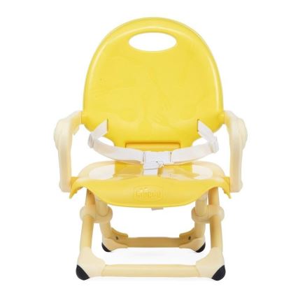 Chicco - Silla elevadora portátil para niños POCKET SNACK amarillo