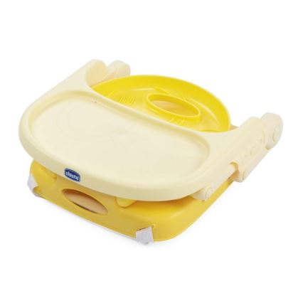 Chicco - Silla elevadora portátil para niños POCKET SNACK amarillo