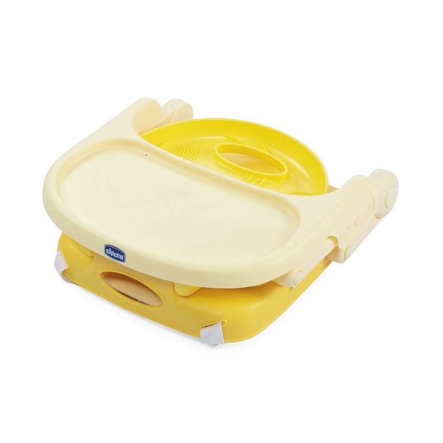 Chicco - Silla elevadora portátil para niños POCKET SNACK amarillo