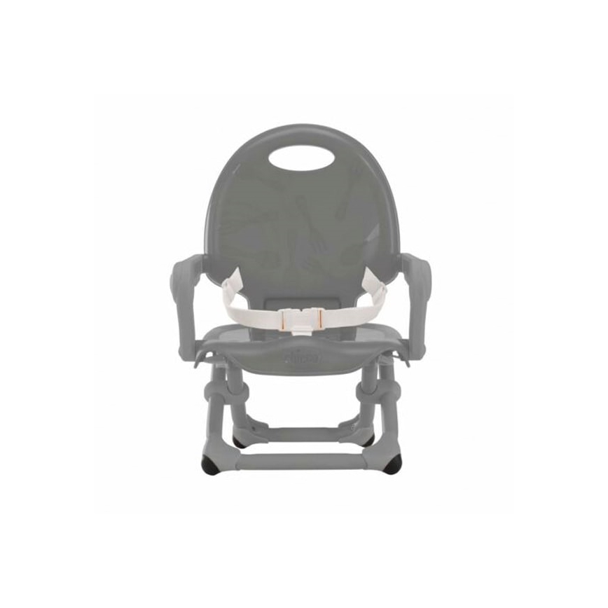 Chicco - Silla elevadora portátil para niños POCKET SNACK gris