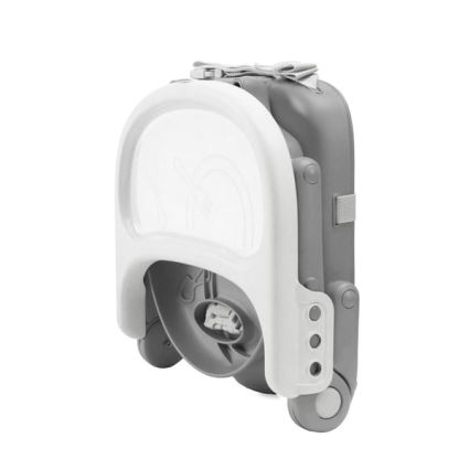 Chicco - Silla elevadora portátil para niños POCKET SNACK gris