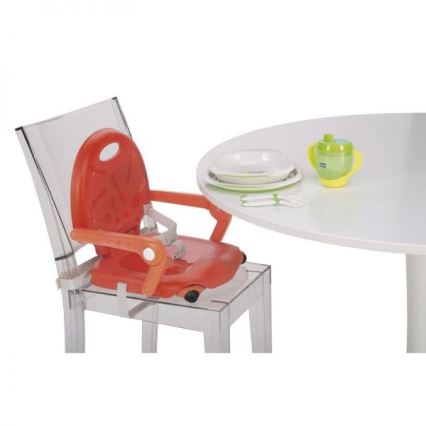 Chicco - Silla elevadora portátil para niños POCKET SNACK rojo