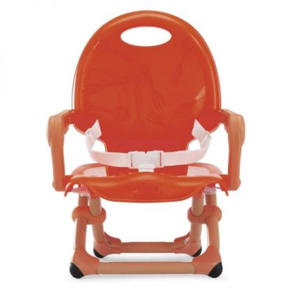 Chicco - Silla elevadora portátil para niños POCKET SNACK rojo