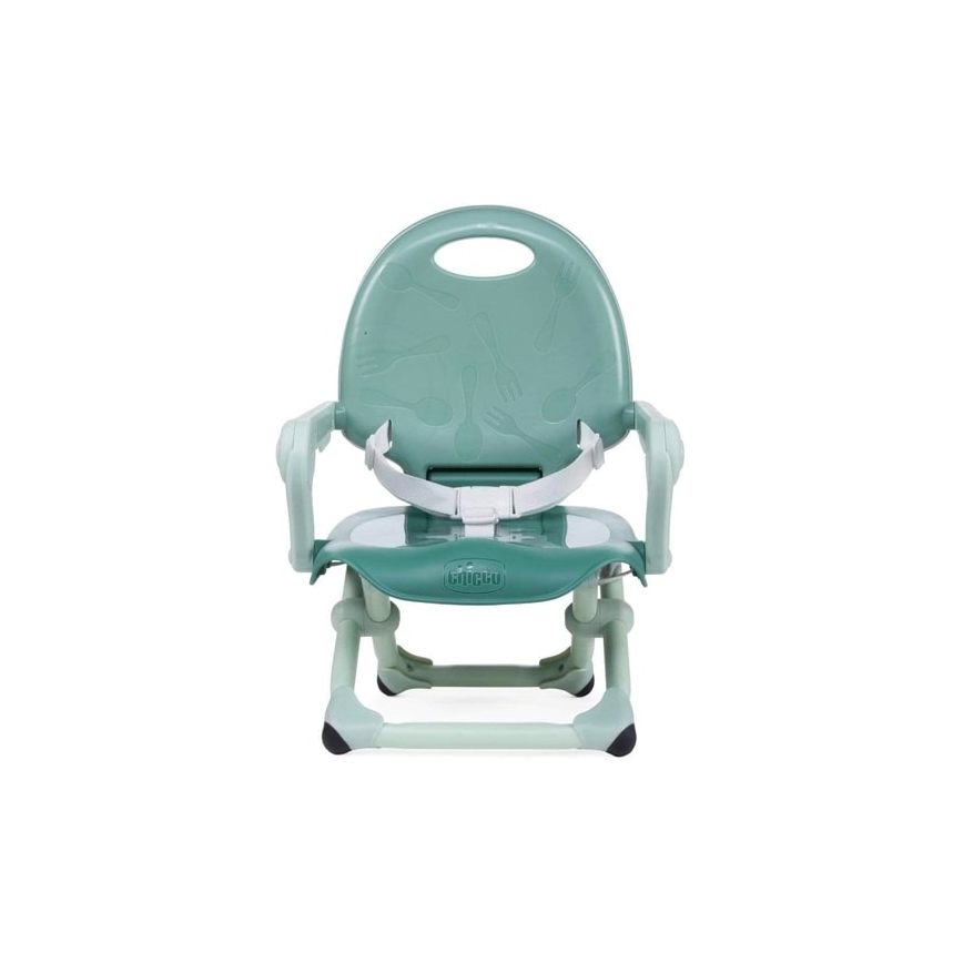 Chicco - Silla elevadora portátil para niños POCKET SNACK turquesa